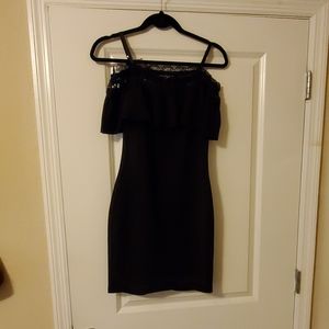 Black cocktail dress